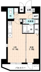 エースハイツ森下の物件間取画像